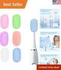 Silicone Toothbrush Covers - Secure Fit for Manual & Electric Brushes