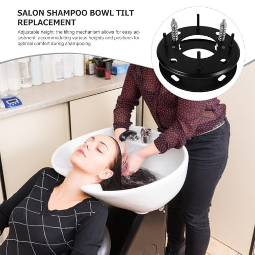 Salon Shampoo Bowl Tilt Mechanism with Rubber Wrap - Replacement Part