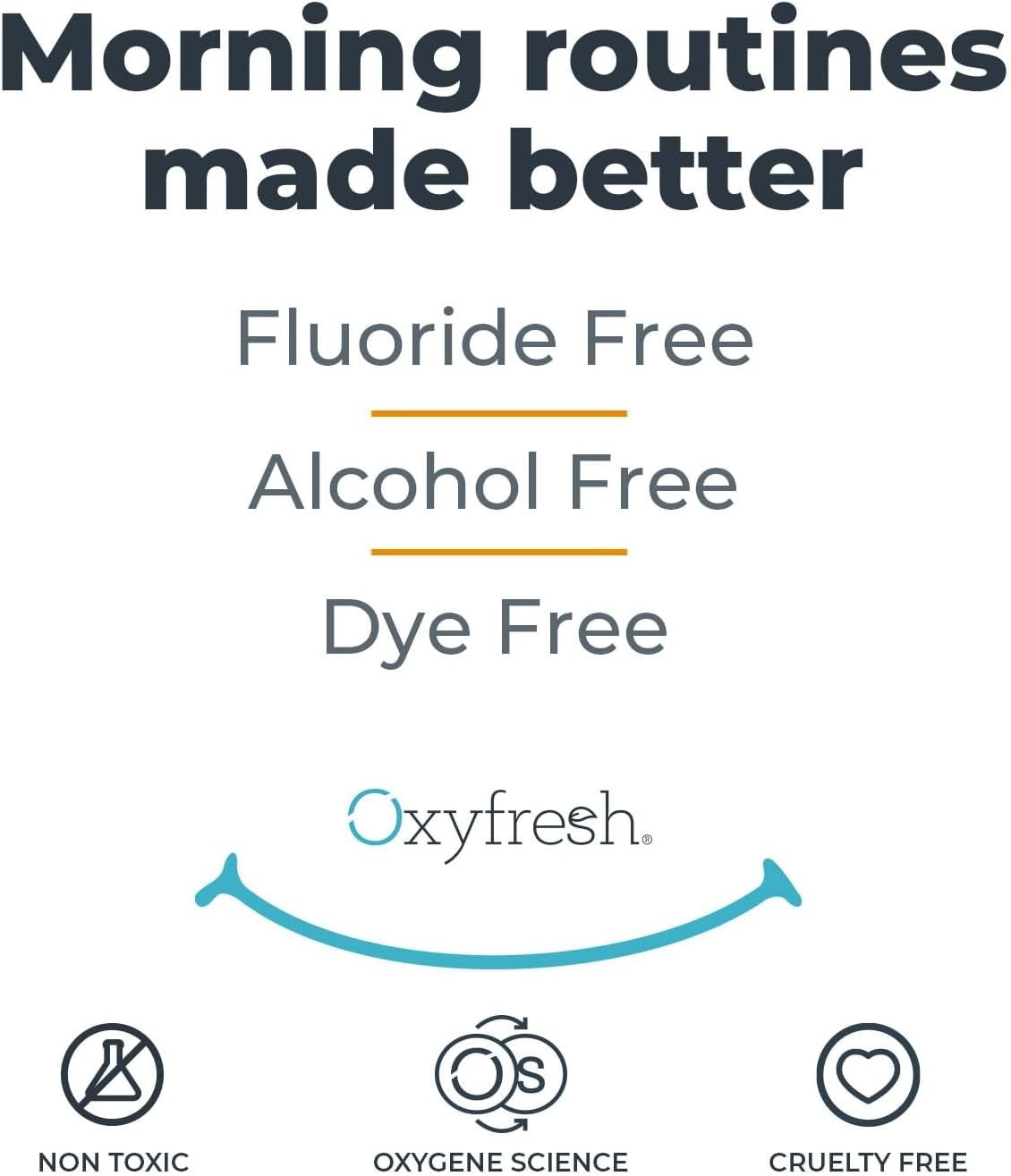 Zinc Mouthwash for Fresh Breath & Oral Care - Fluoride-Free, Natural Essential Oils