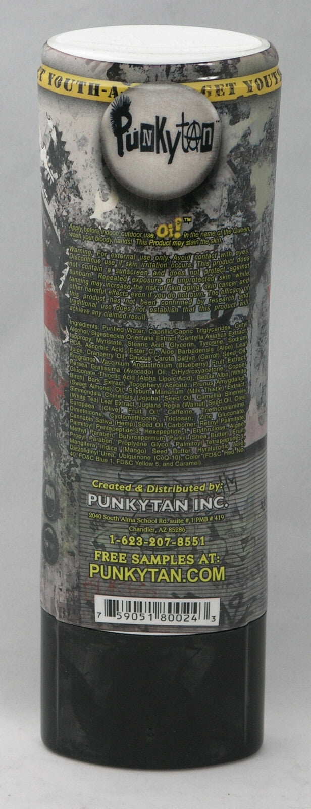 Punky Tan Bronzer Oil - Barely Legal Tint Booster, 8oz Body Tanning Product