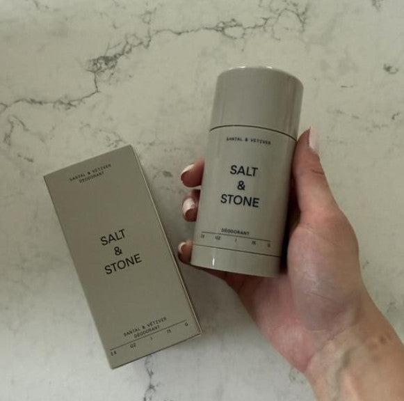 Salt & Stone Santal & Vetiver Aluminum-Free Deodorant 2.6oz