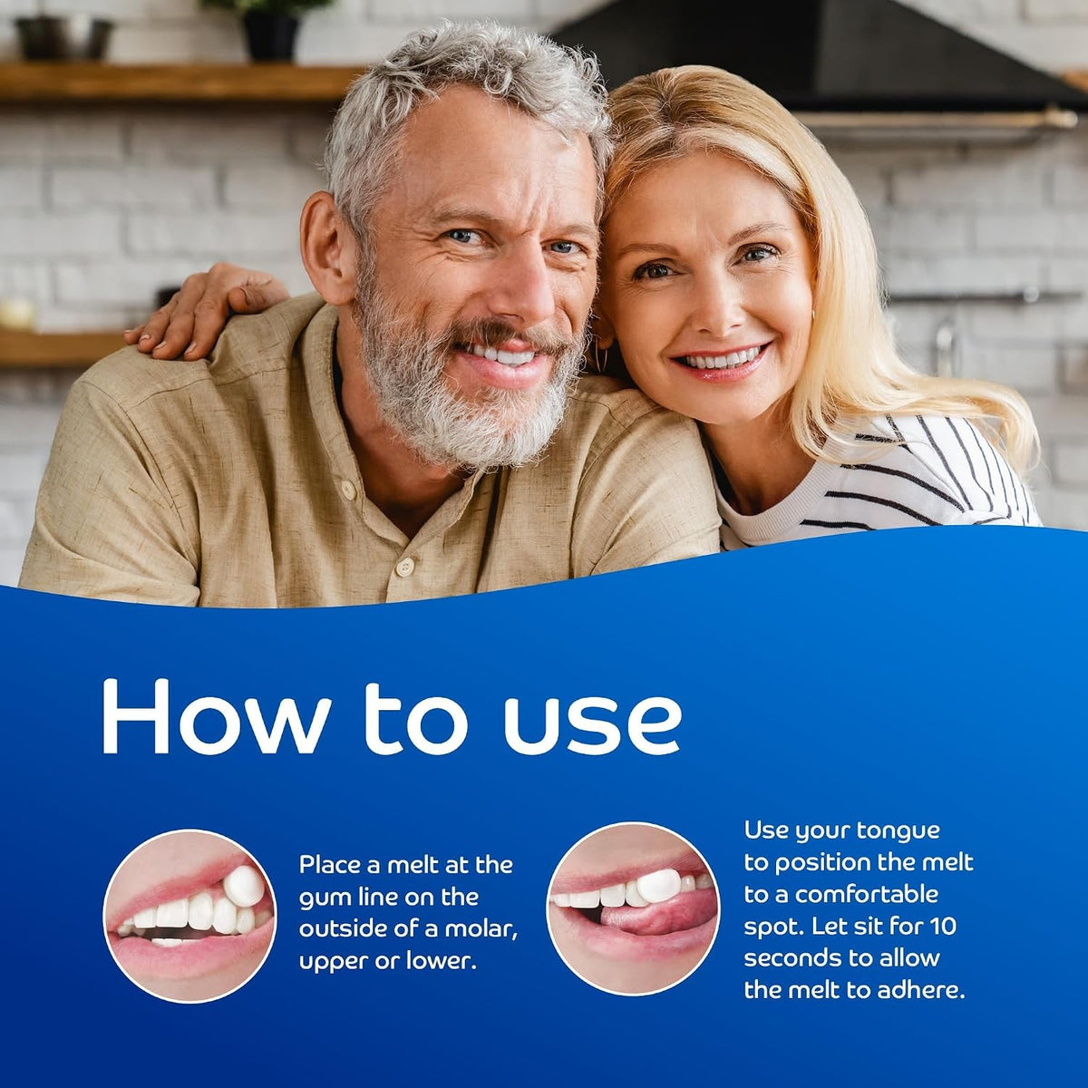 Dry Mouth Relief Discs - Moisturizing XyliMelts for Night & Day, Sugar-Free, 40 Count