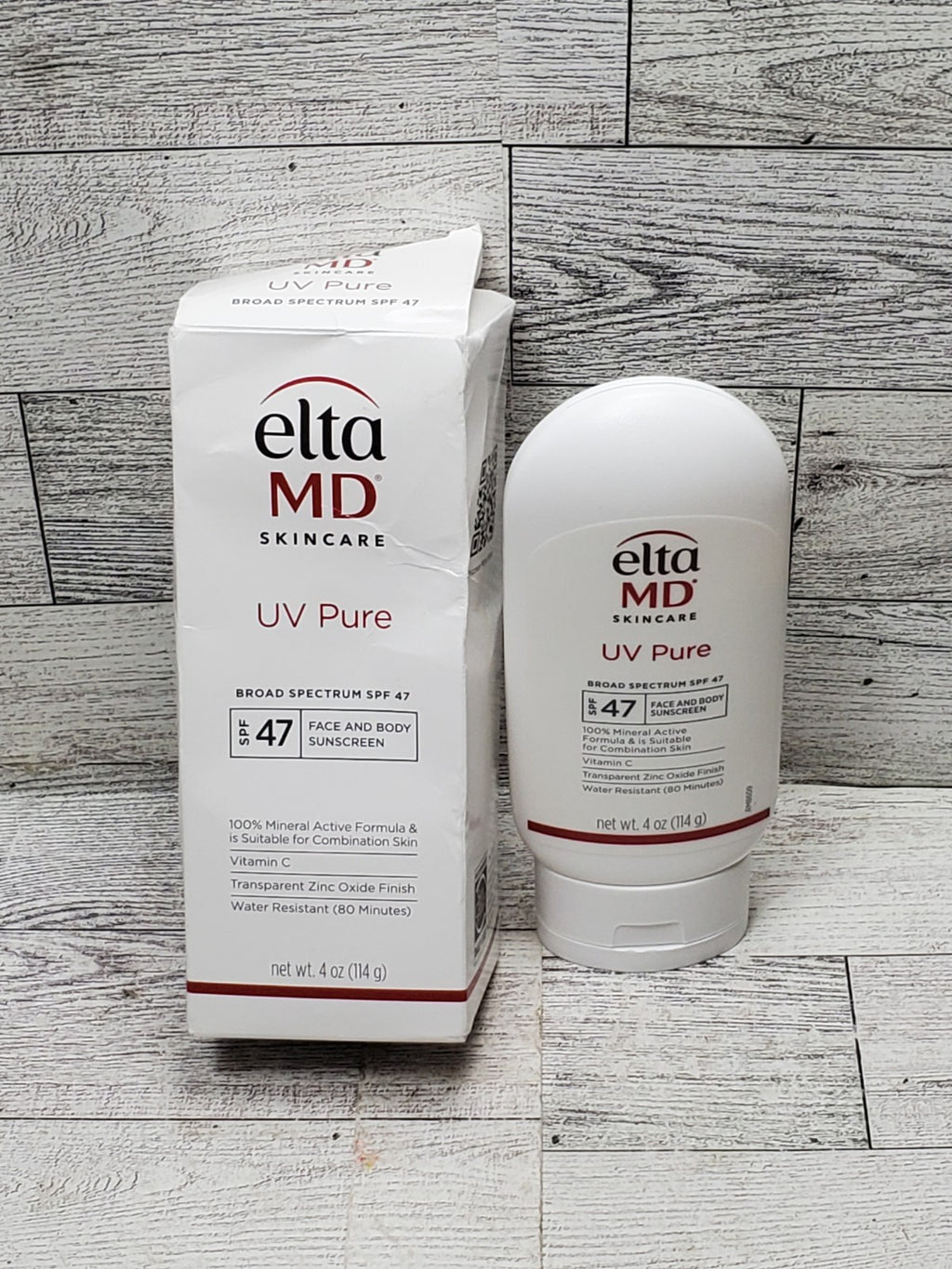 EltaMD SPF 47 Mineral Sunscreen for Face & Body - Water Resistant 4oz