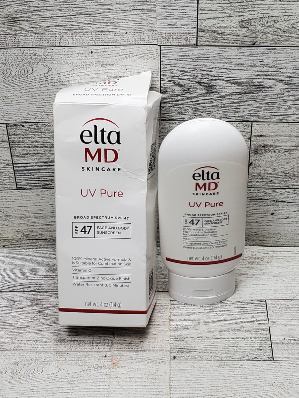 EltaMD SPF 47 Mineral Sunscreen for Face & Body - Water Resistant 4oz