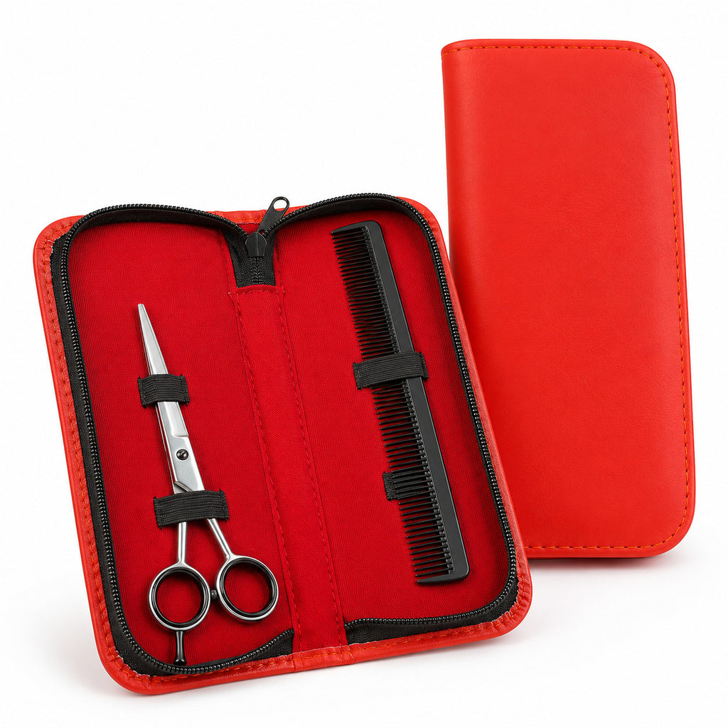 Professional 6 Inch Hair Cutting Scissors Set for Barbers and Salons