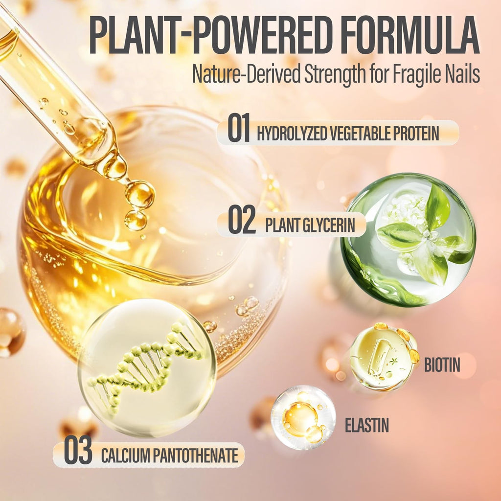 Nail Growth & Strengthening Serum with Honey Milk - 0.51 Fl Oz