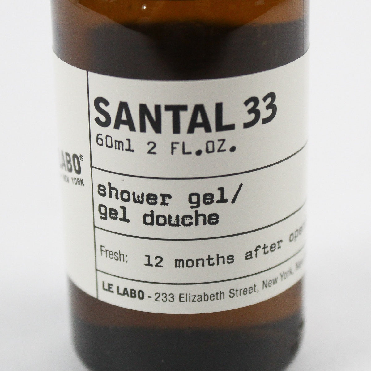 Travel Size Perfumed Shower Gel - Santal 33, 2 fl oz for Skin & Fragrance
