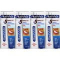Plus White 4 Pack Whitening Gel - 5 Minute Speed Enamel Safe Tooth Whitening