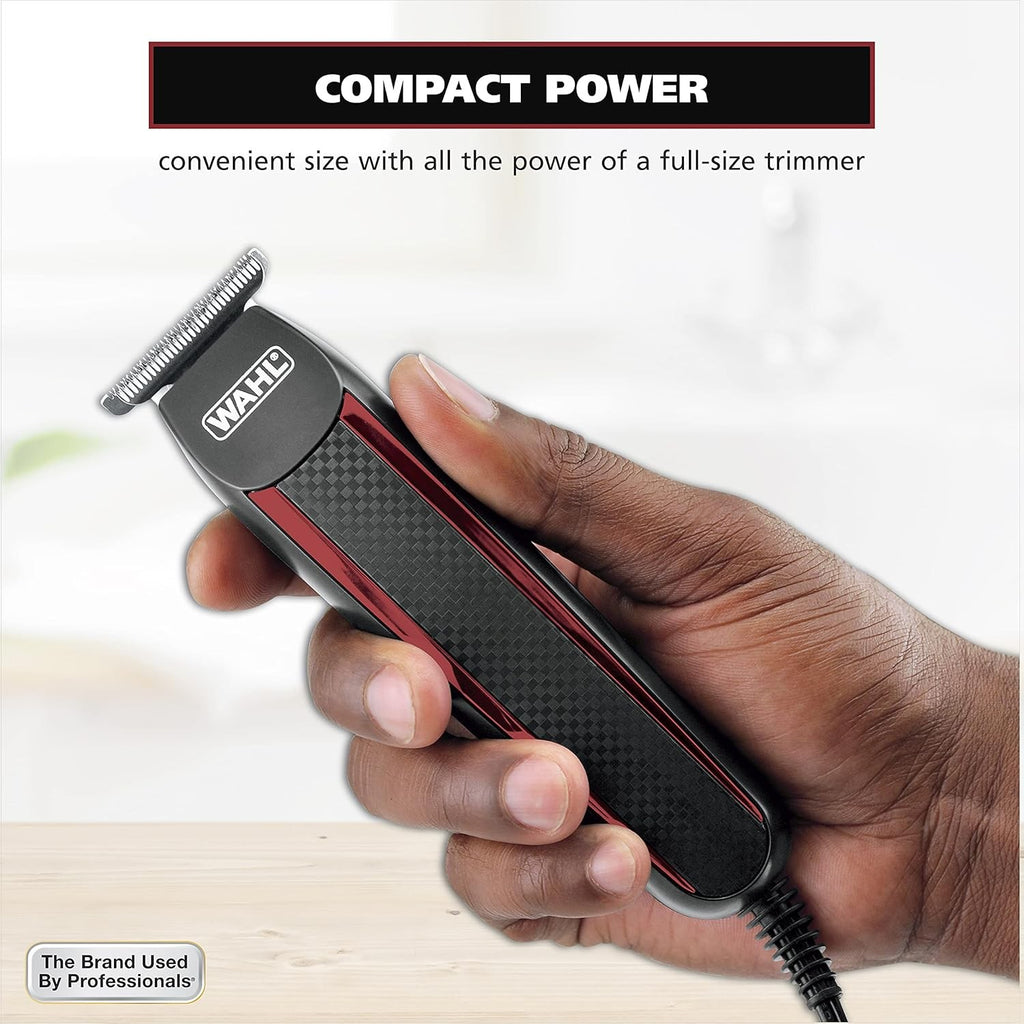 Wahl Edge Pro Bump-Free Corded Beard Trimmer for Men, Precision Line & Detail