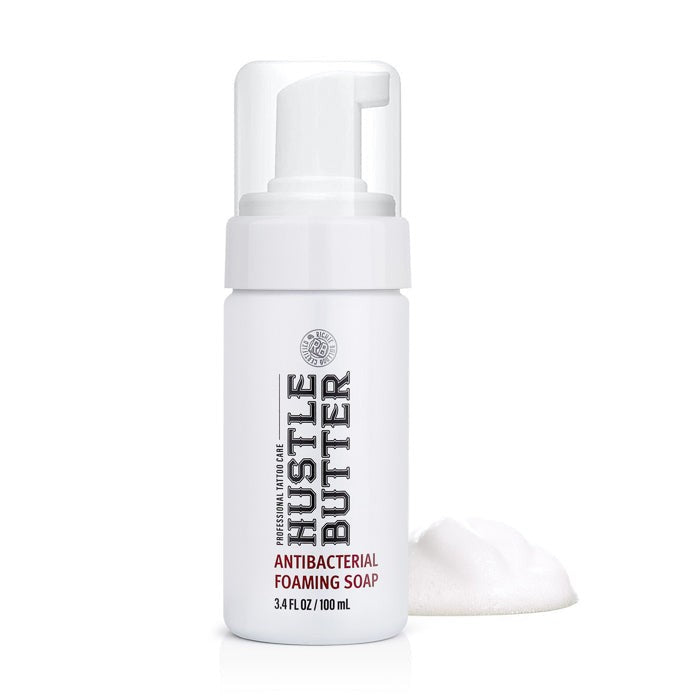 Antibacterial Foaming Hand Soap - Hustle Bubbles, Post-Tattoo Safe