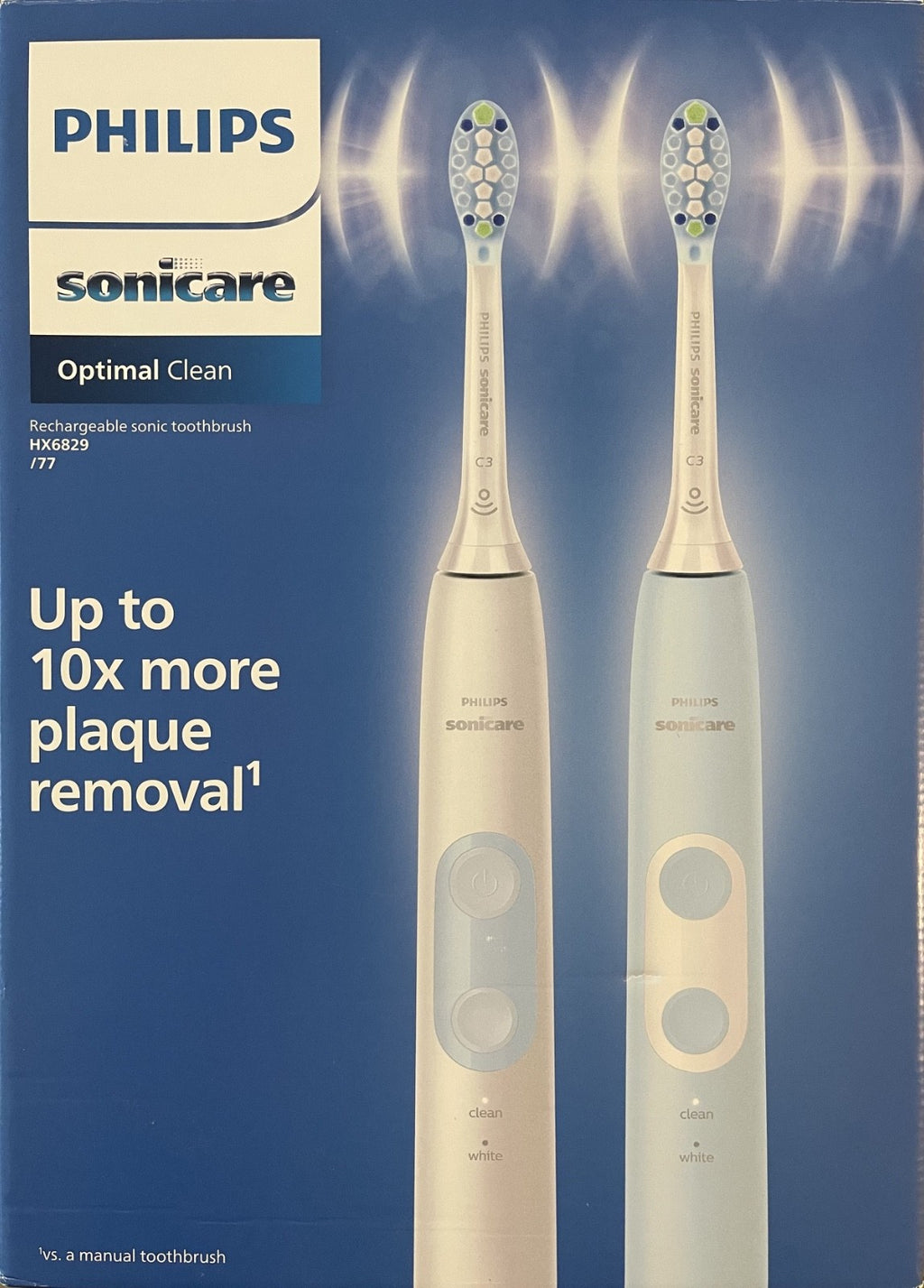 Sonic Electric Toothbrush Pack - Philips Optimal Clean 2-Piece