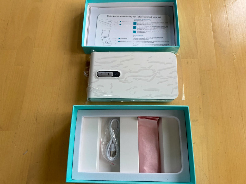 Multi-Function UV Phone Sterilizer with Aromatherapy Diffuser