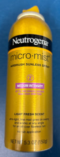 Neutrogena MicroMist Sunless Spray Medium 5.3oz - Leaking Cap
