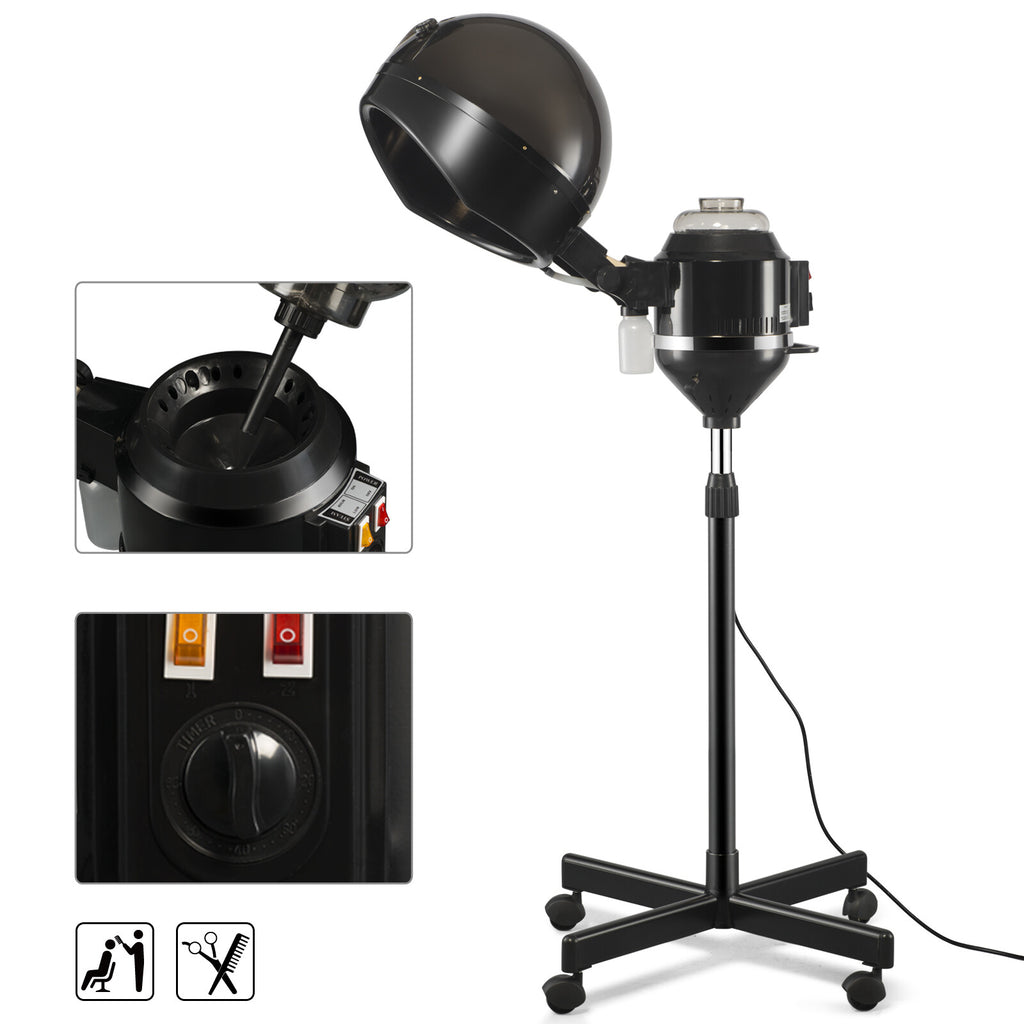 Professional Hair Steamer for Salon Use Adjustable Steam Care Beauty Equipment