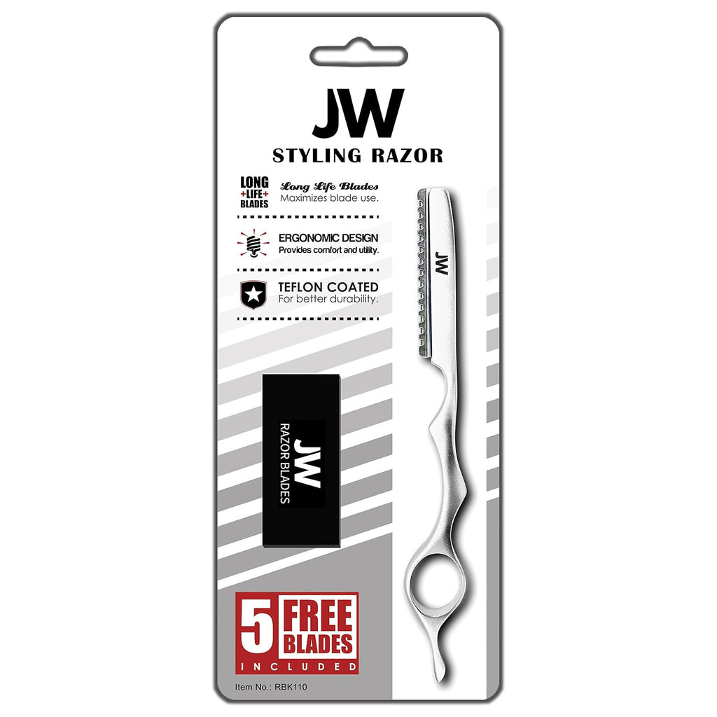 Professional Hair Thinning Texturizing Razor with 5 Blades - Hair Styling Tool