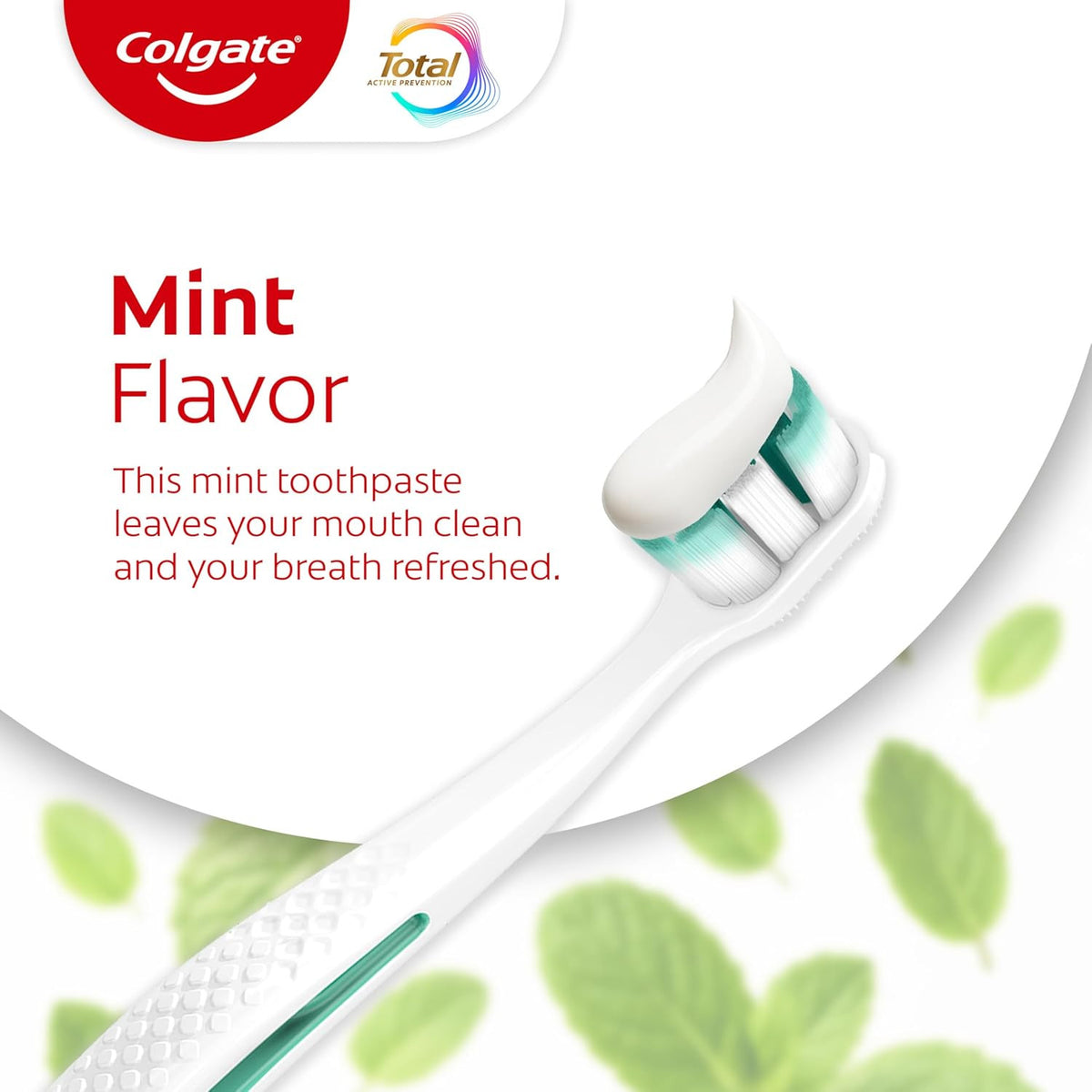 Fluoride Toothpaste with Clean Mint Flavor - 4 Pack, 5.1 Oz