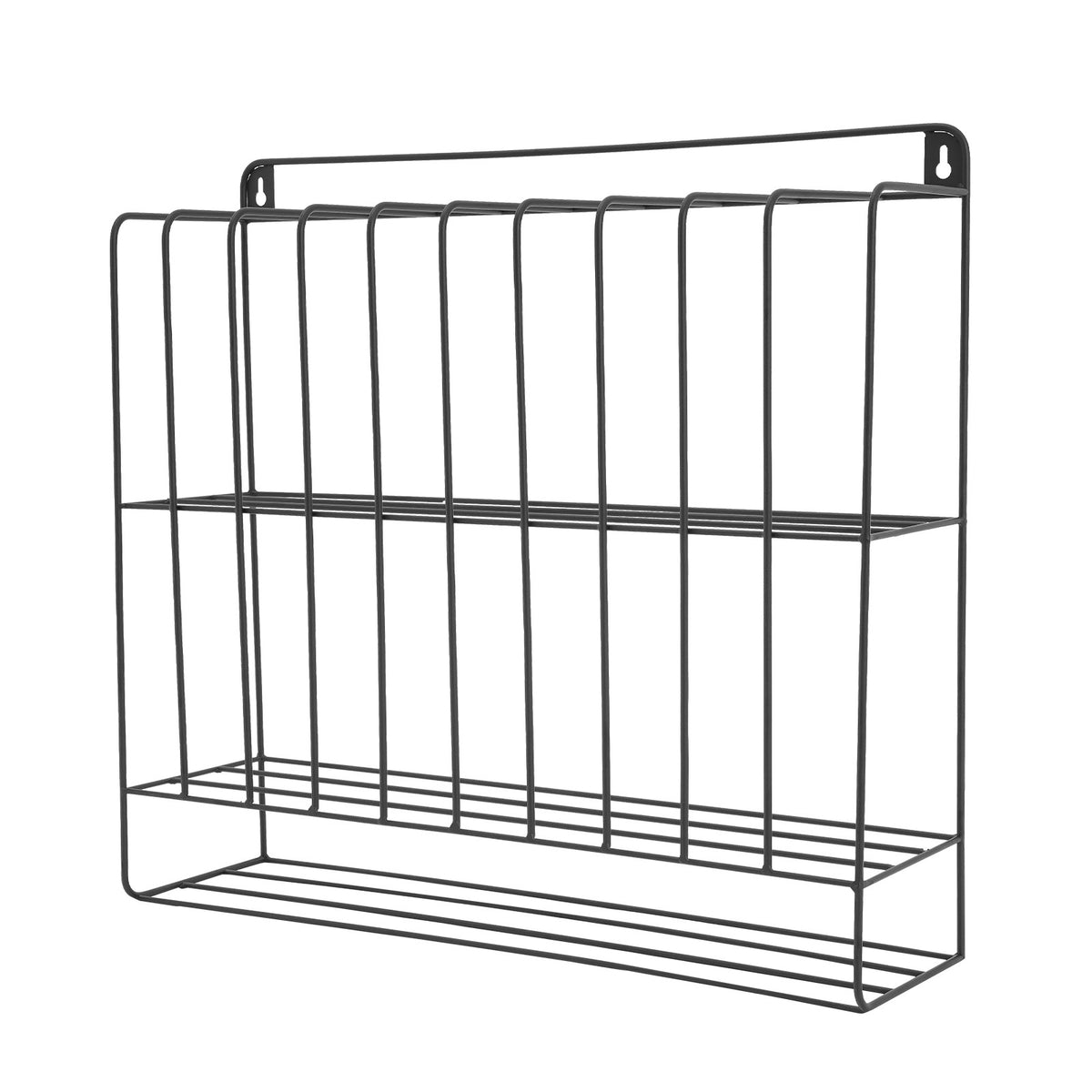 Wall-Mounted Hair Dye Storage Rack for Salon & Beauty Use