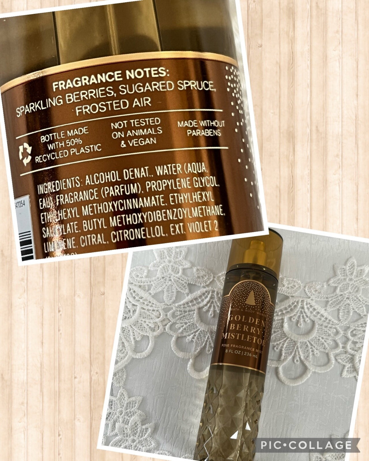8 oz Fragrance Body Mist - Pick Your Favorite Scent - Hydrating Aloe Spray