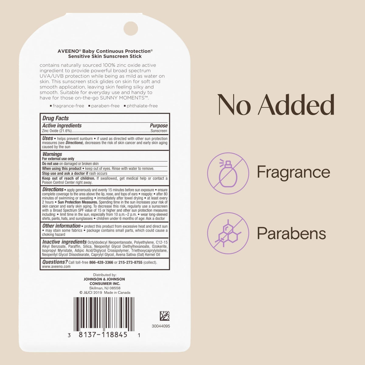 Baby Sunscreen Stick SPF 50 Water-Resistant, Gentle & Safe for Sensitive Skin