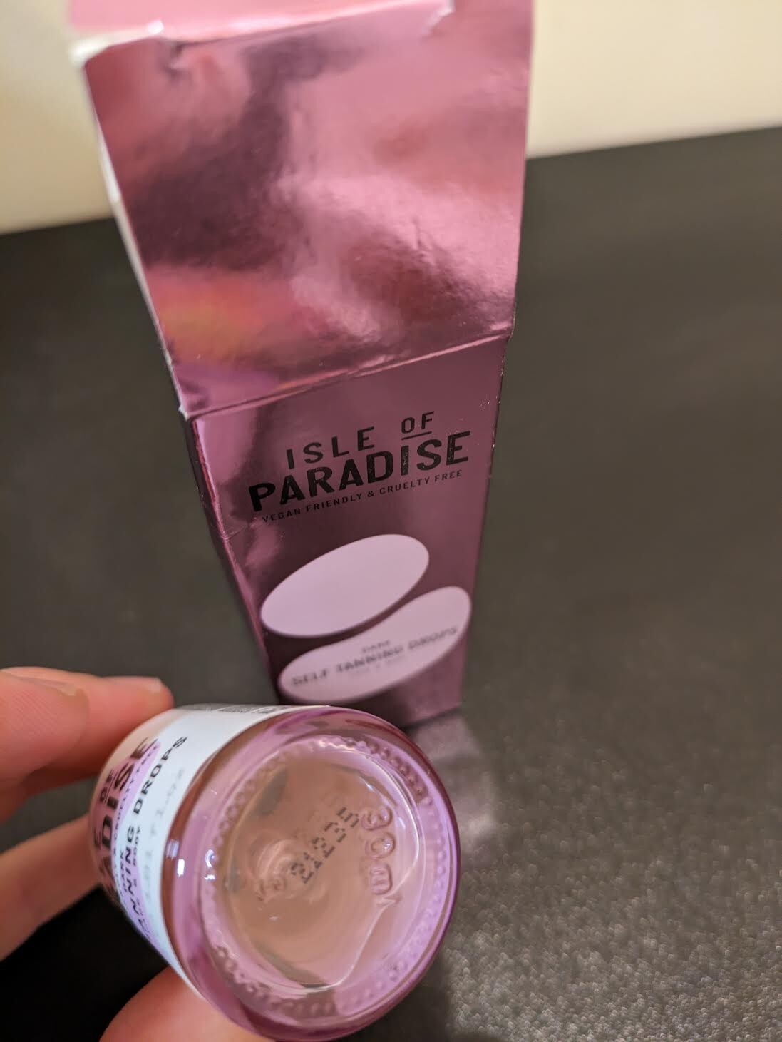 Dark Self Tanning Drops for Face & Body - Hydrating, Buildable Glow