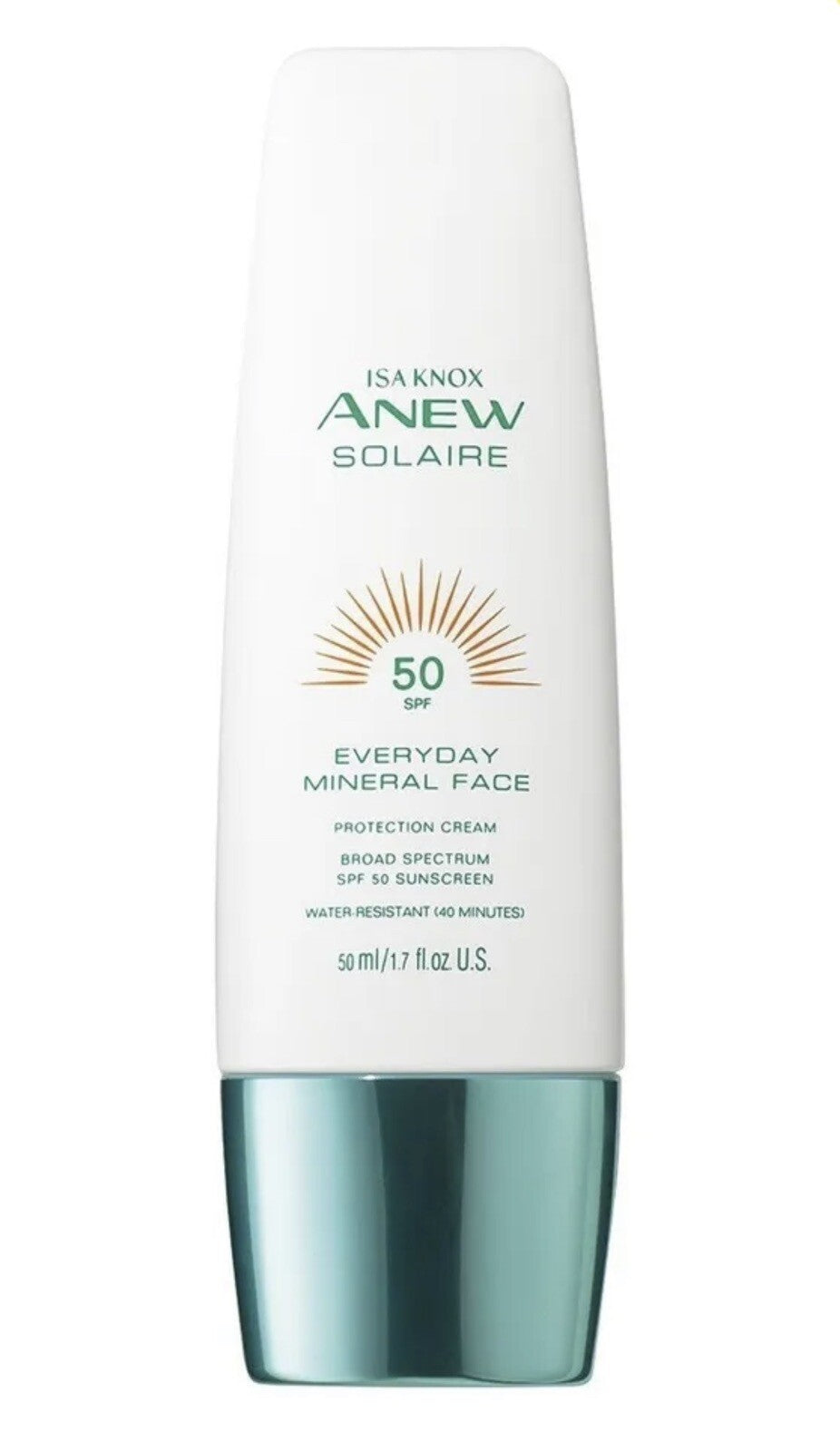 Mineral Face Sunscreen SPF 50 - Face Moisturizer with Sun Protection