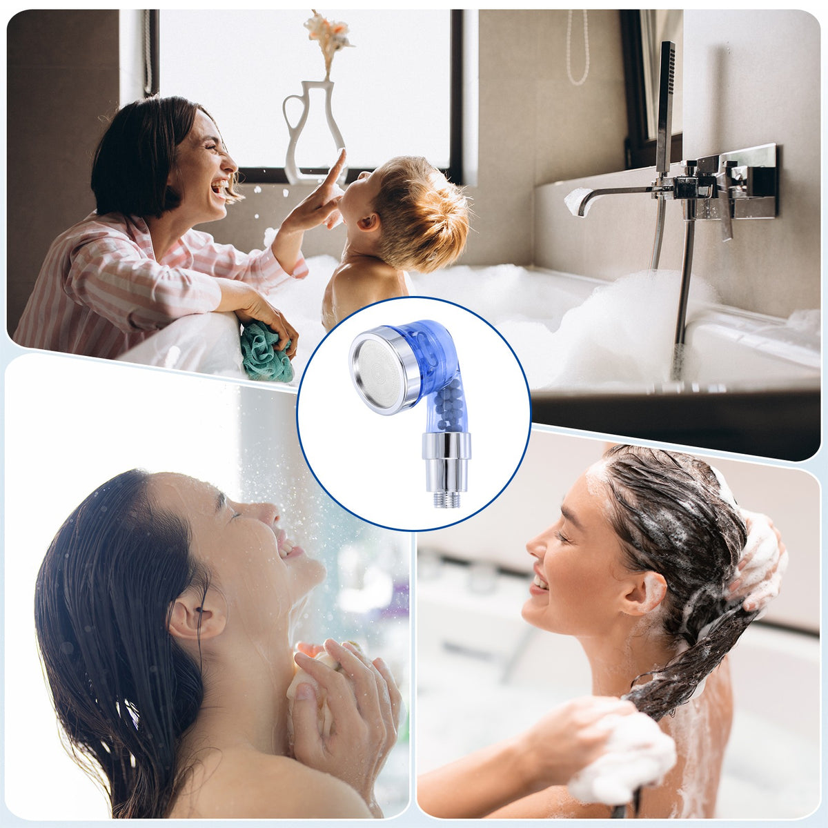 Shampoo Bowl Sprayer Head Sink Faucet for Salon and Home Use