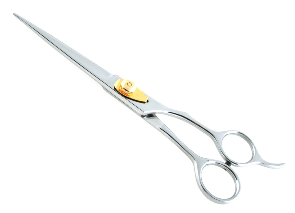 7-Inch Barber Hair Cutting Scissors with Rest & Adjustable Tension