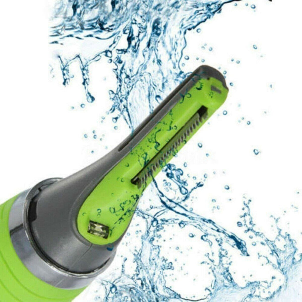 Men Nose Ear Face Hair Trimmer - Beard Mustache Eyebrow Clipper Shaver
