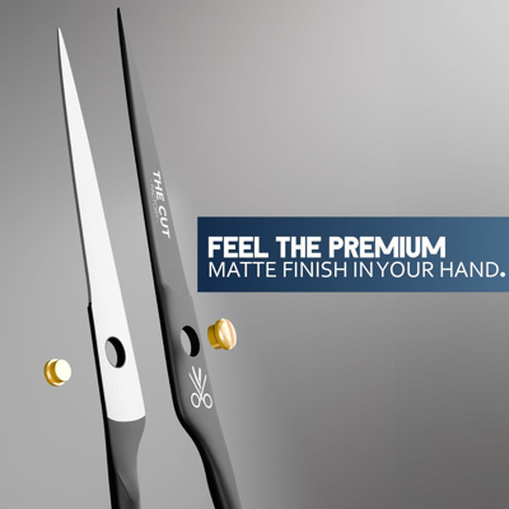 Hair Cutting Scissors 6.5 Inch Professional Barber Shears High Carbon Steel