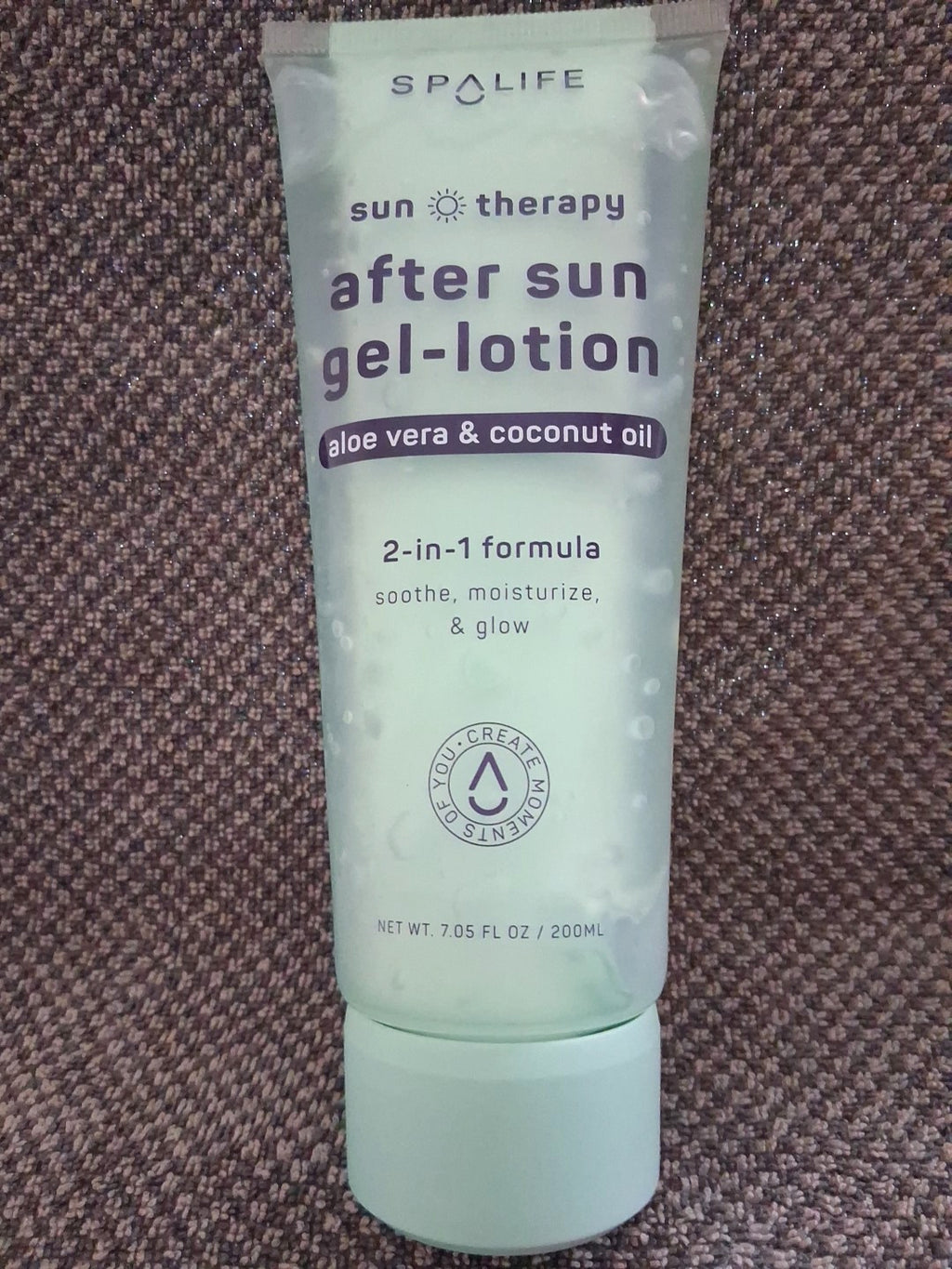 After Sun Gel Lotion - 2-in-1 Sun Therapy Hydrating Skin Care 7.05 fl oz