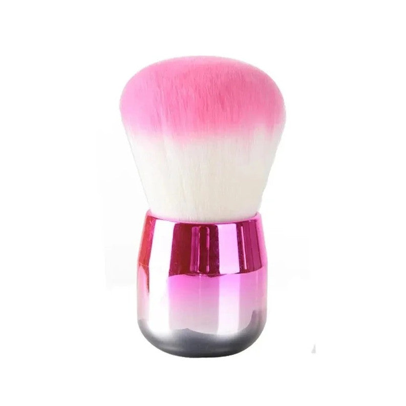 Nail Art Mushroom Brush Dust Cleaner - Manicure Tool for Gel, Acrylics & Natural Nails