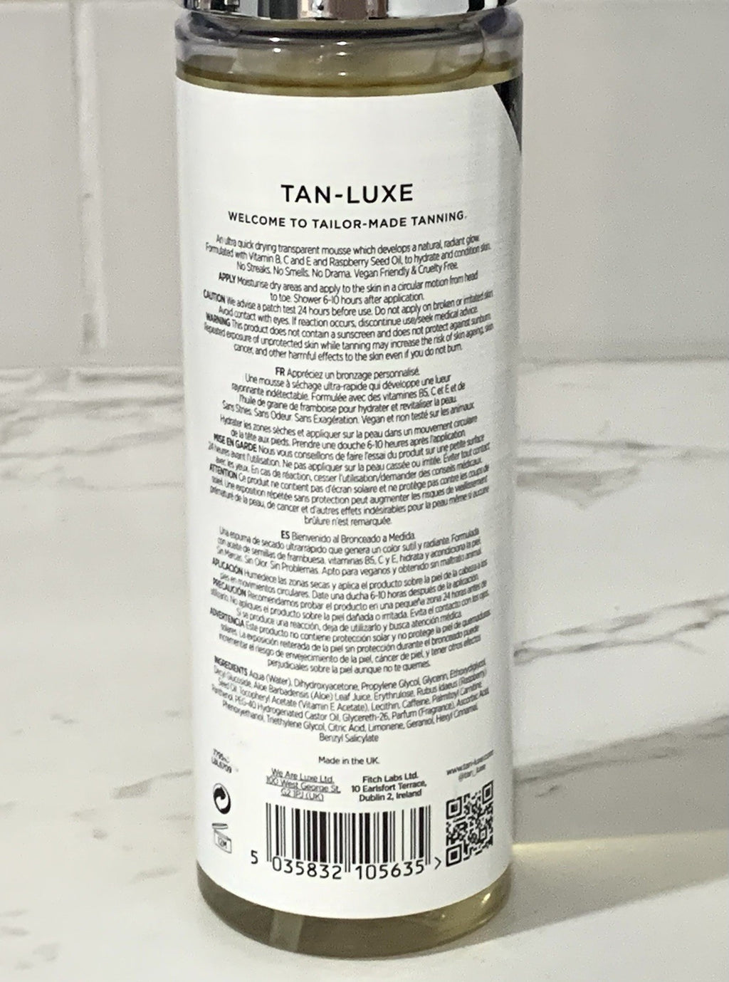 Self-Tanning Mousse Light/Medium 6.76 oz Hydrating Tan Lotion - New