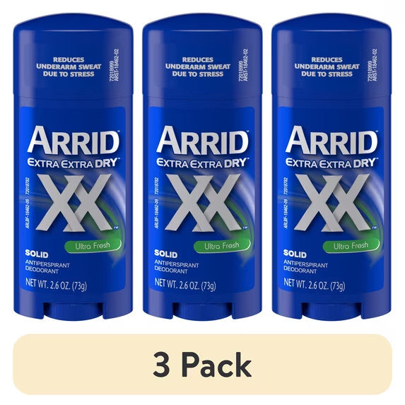 Extra Extra Dry Antiperspirant Deodorant Stick - Ultra Fresh 2.6 oz