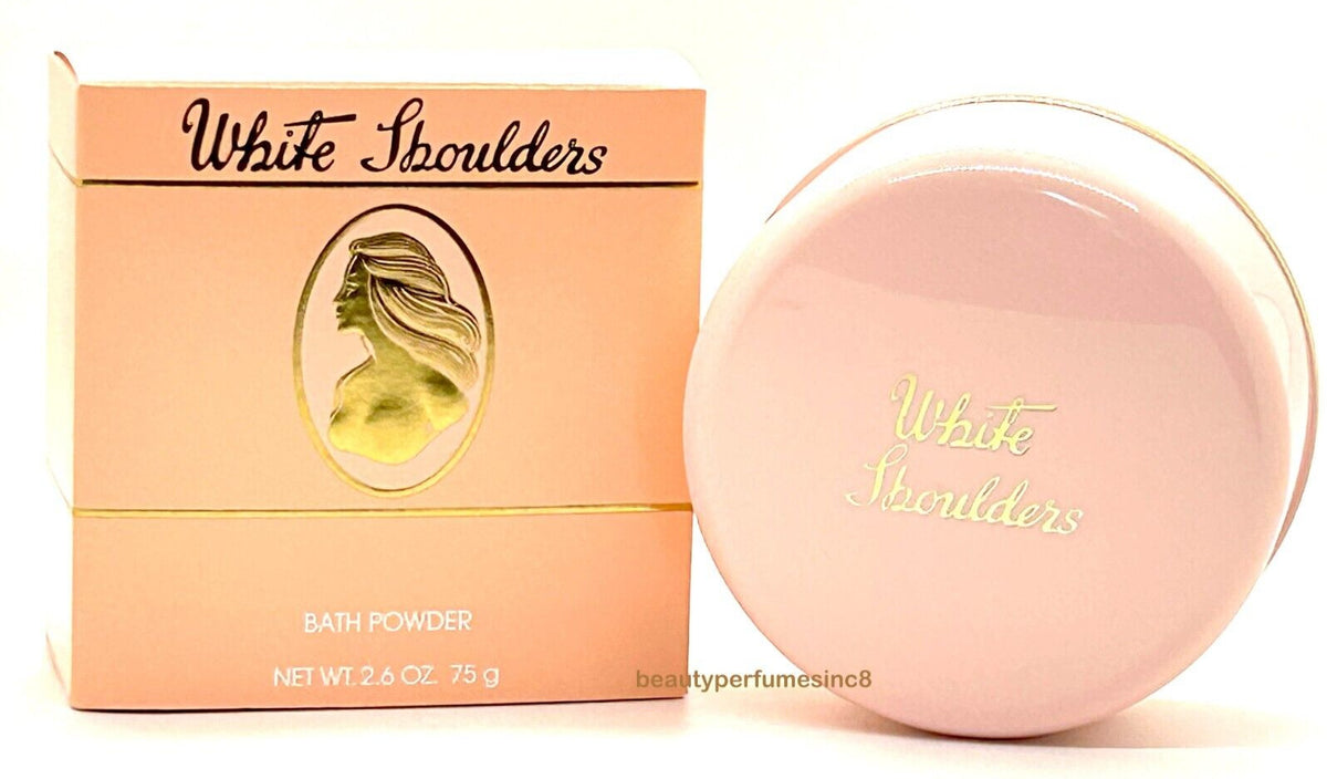 White Shoulders Bath Powder for Women 2.6 oz / 75 g - New in Box