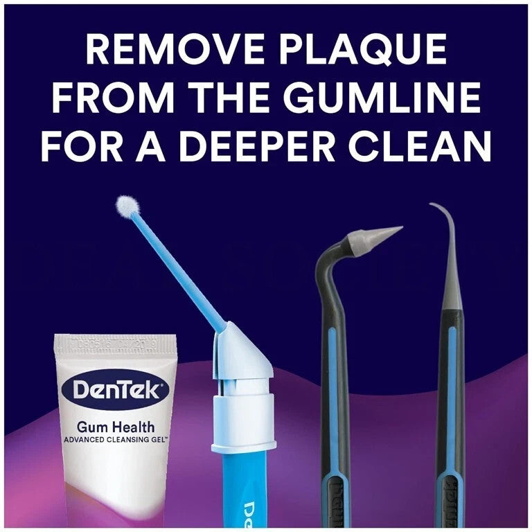 Gum Health Oral Care Kit with Cleansing Gel & Precision Tips - 2 Sets