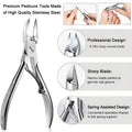 Professional Stainless Steel Toenail Clipper for Ingrown & Thick Nails