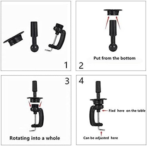 Cosmetology Training Head with Synthetic Hair & Clamp for Hair Styling Practice