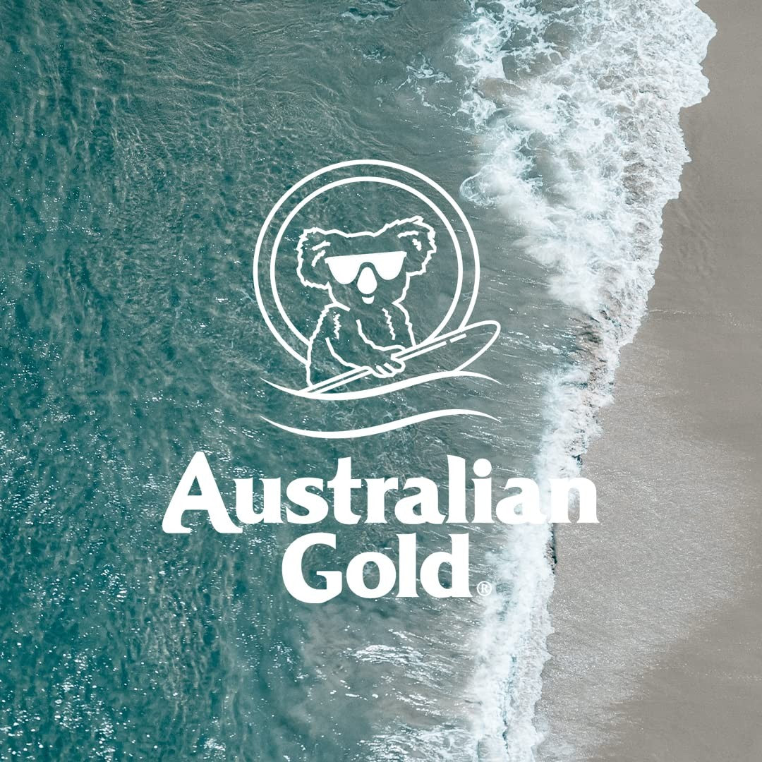 Australian Gold SPF 4 Sunscreen Spray Gel with Bronzer, 8 oz Moisturizer