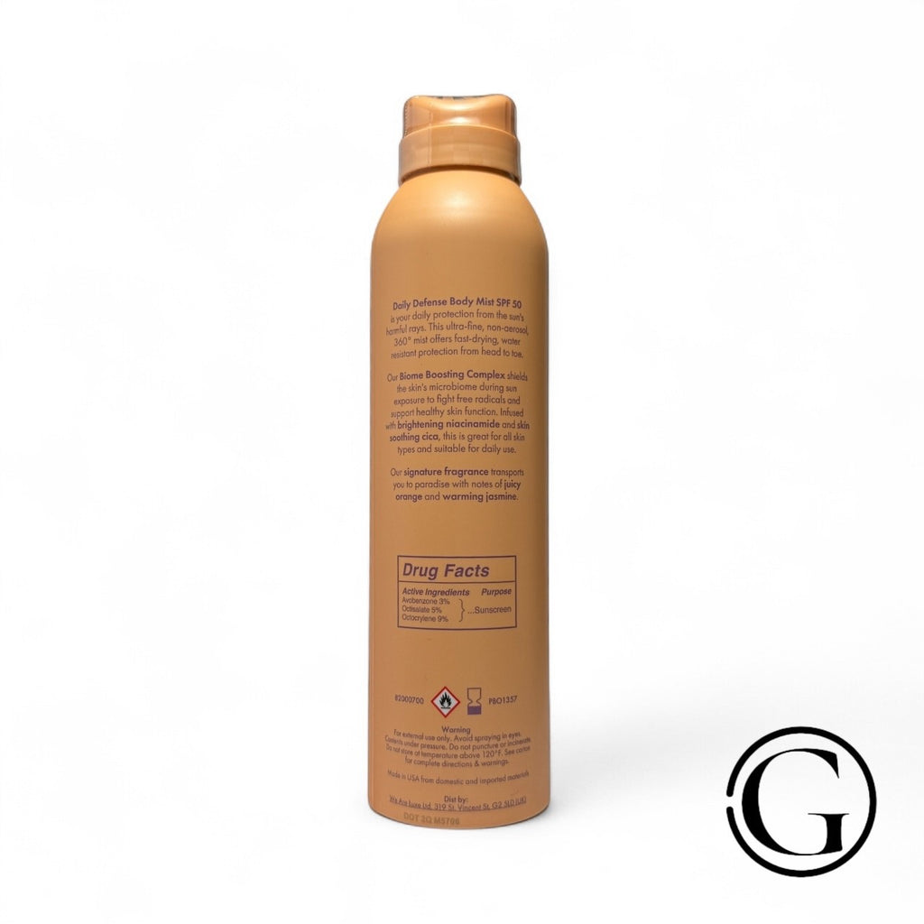 Sunscreen Face Mist SPF 50 Hydrating Spray for All Skin Types 6 fl oz