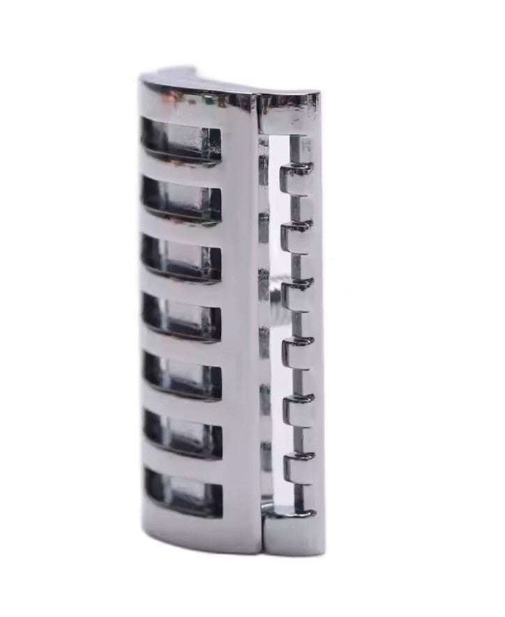 Yaqi Chrome Knight Helmet Safety Razor Head for Double Edge Shaving