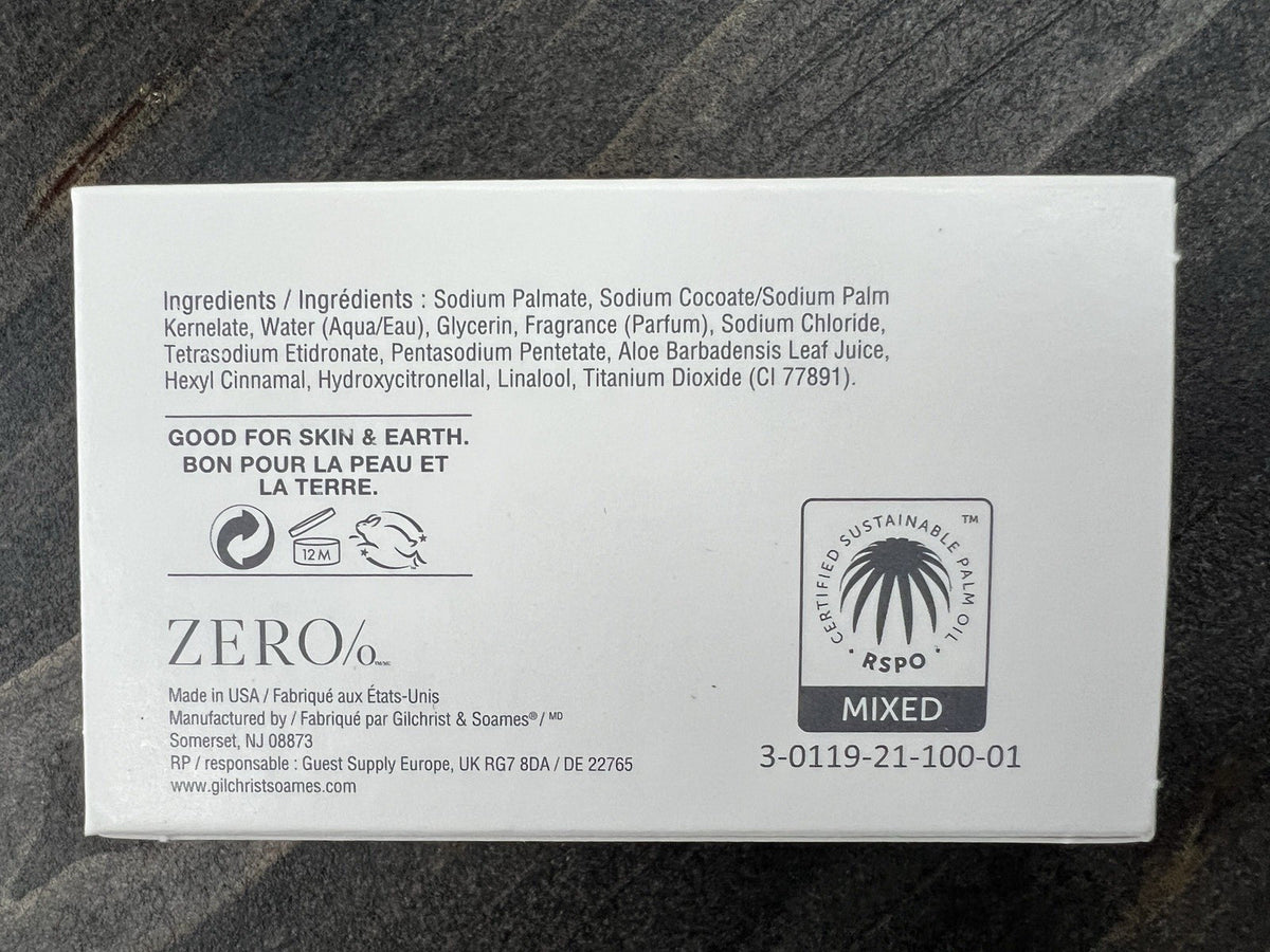 Lot of 50 Zero% Face Soap Bars - Travel Size Natural Skin Care