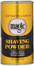 Men's Facial Hair Removal Powder - Razorless Shaving & Grooming, 4.5 oz