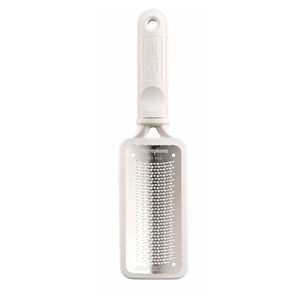 Foot Callus Remover File - Large Pedicure Rasp for Soft Feet - White