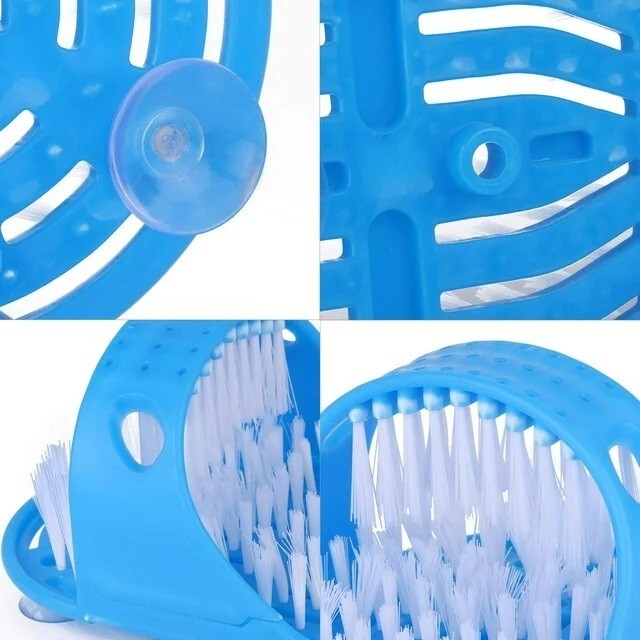 Foot Scrubber Exfoliating Massager Slipper Brush for Foot Care