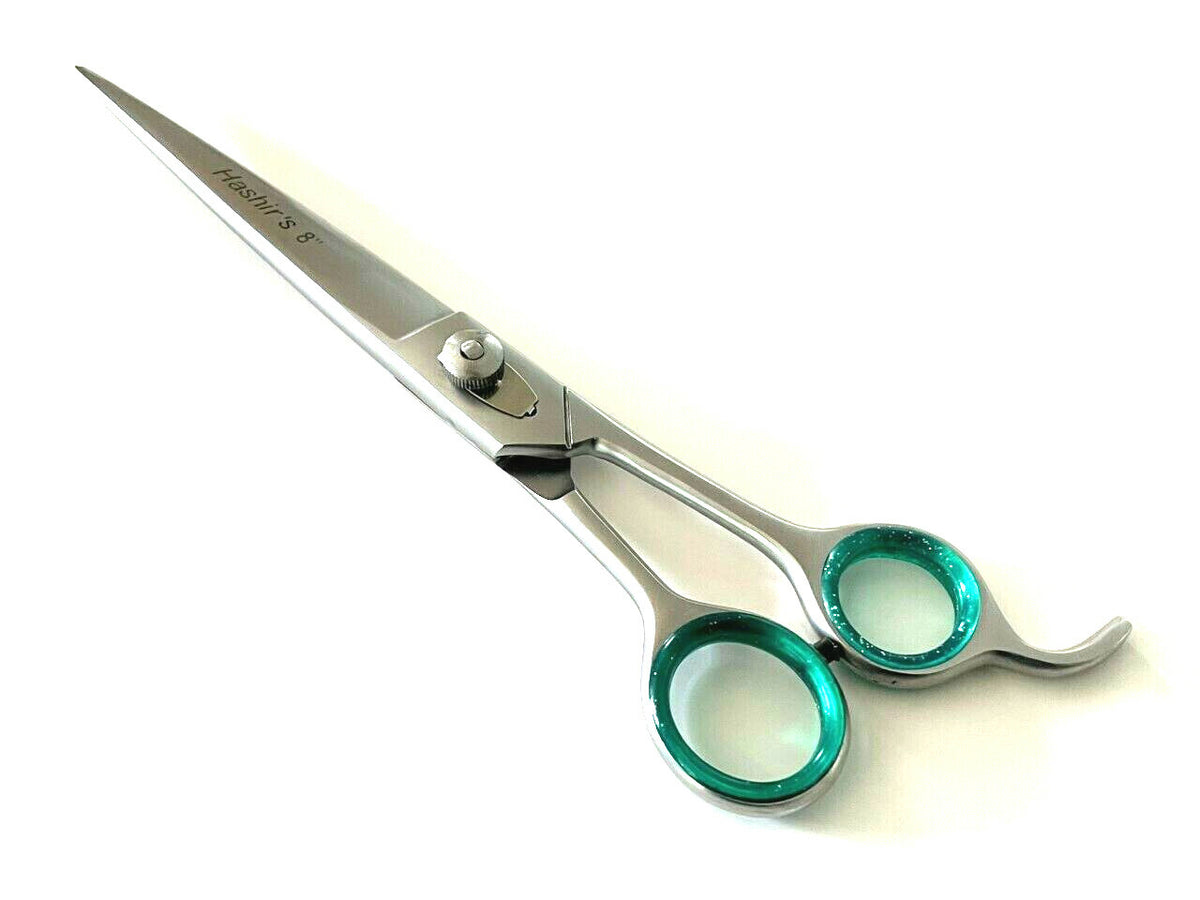 8-Inch Stainless Steel Hair Shears for Barbers and Grooming