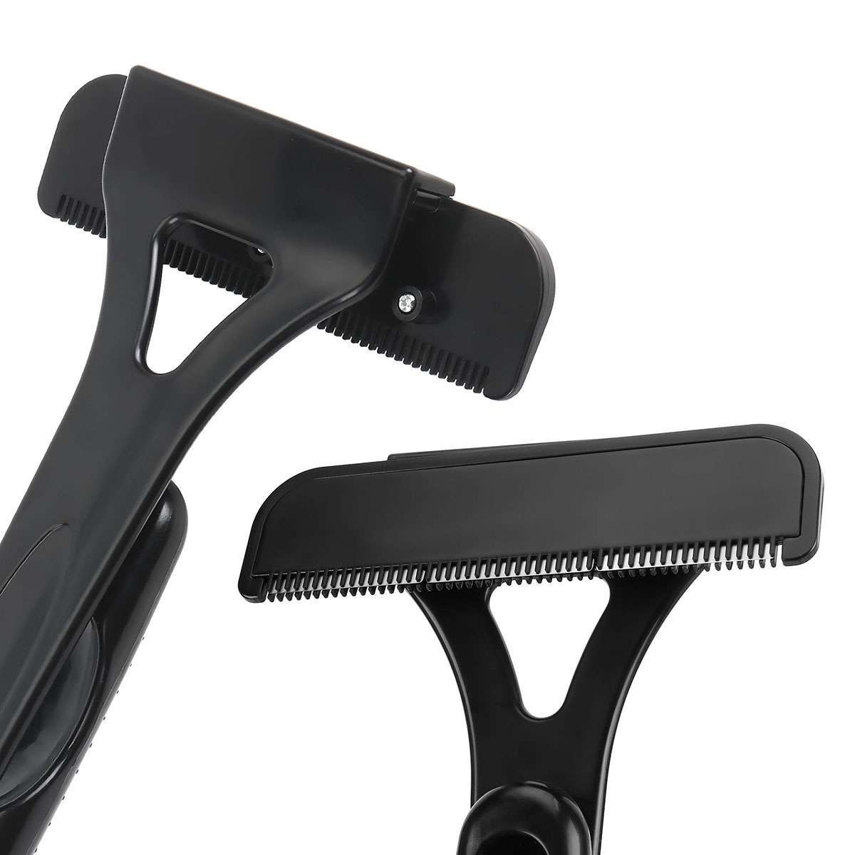 Back Hair Removal Shaver with Long Handle, 3-Blade Body Groomer Set