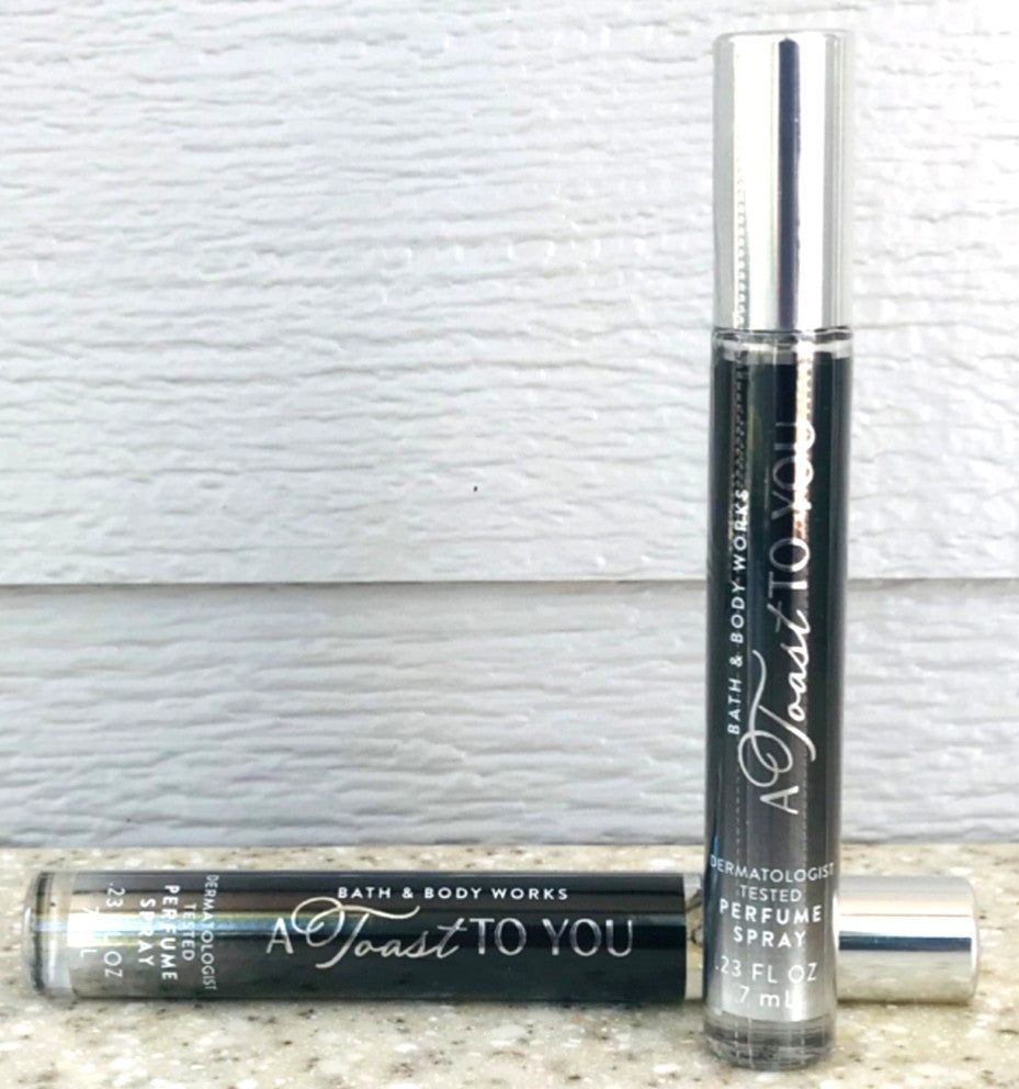 Mini Travel Perfume Spray Set - A Toast To You Fragrance 2-Pack