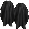 Professional Hair Cutting Cape for Barbers and Salons - Waterproof, Adjustable Snap Closure, 55x47 Inches, 2-Pack