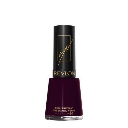 Revlon Super Lustrous Chip Resistant Black Cherry Nail Polish #858