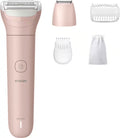 Cordless Wet & Dry Lady Electric Shaver for Women - Series 6000, Pink